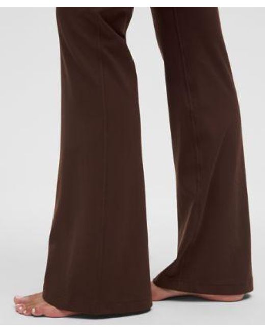 lululemon athletica Brown – Groove Nulu High-Rise Flared Pants Regular – – Size 4