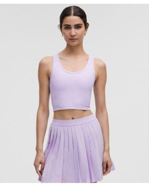 lululemon athletica Purple Power Pivot Training Tank Top