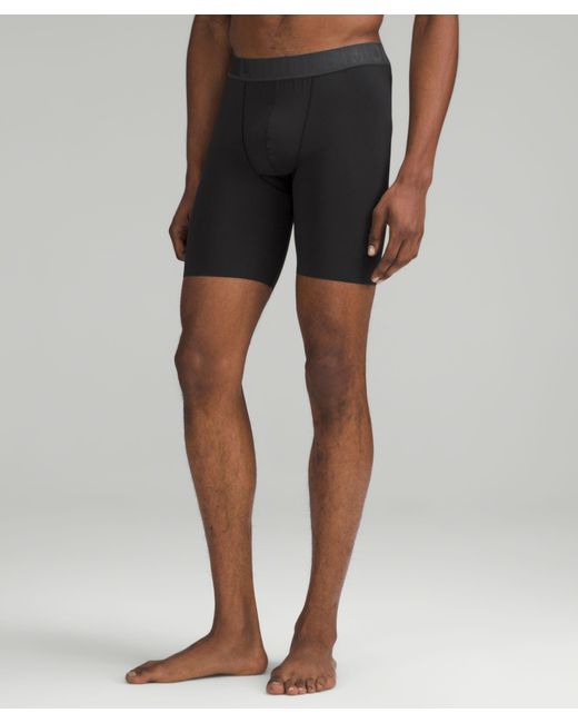 lululemon athletica Black – Built To Move Long Boxer Briefs 2 Pack – 7" – – for men