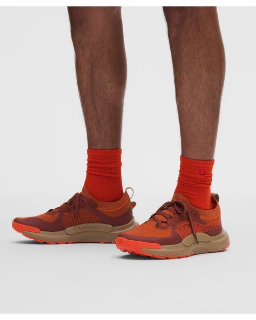 lululemon athletica Red Wildfeel Trail Running Shoe for men