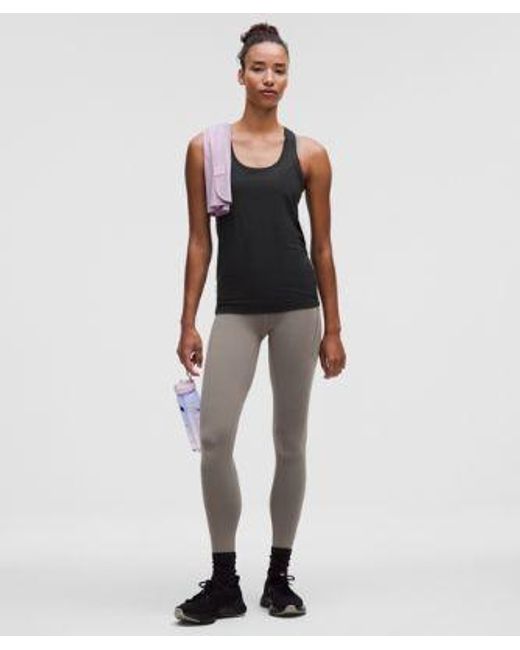 lululemon athletica Black – Swiftly Tech Racerback Tank Top 6.0 Hip Length – – Size 6