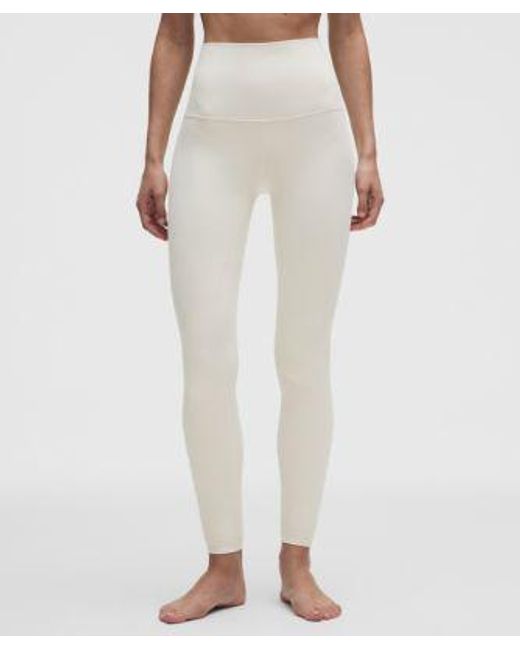lululemon athletica White – Align Super-High-Rise Pants – 28" – – Size 4