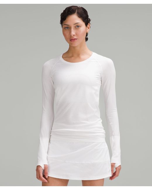 lululemon athletica Gray Swiftly Tech Long-sleeve Shirt 2.0