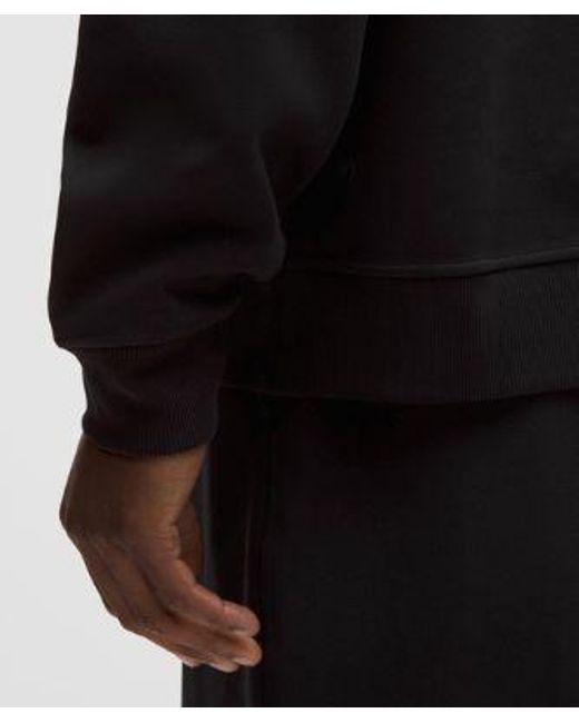 lululemon athletica Black Grand Standard Long-Sleeve Polo for men