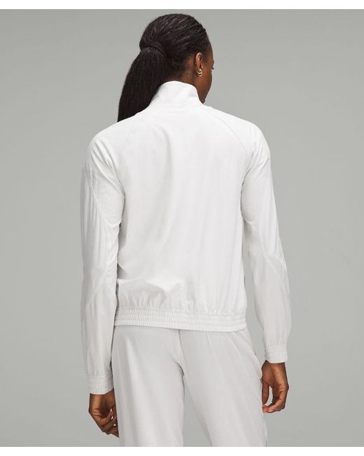 lululemon athletica White Relaxed-fit Track Jacket