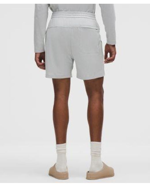 lululemon athletica Gray Soft Jersey Short 5" for men