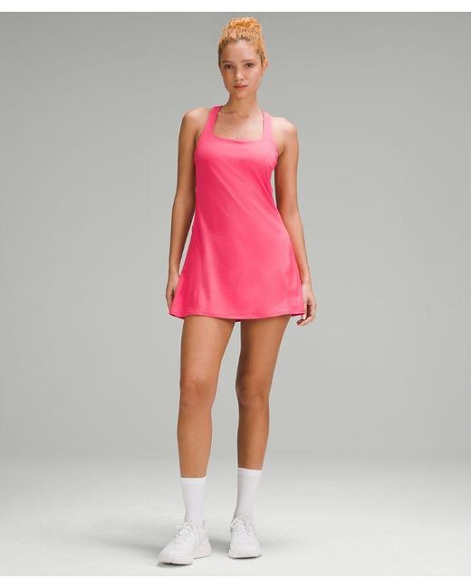 lululemon athletica Red Lightweight Linerless Tennis Dress