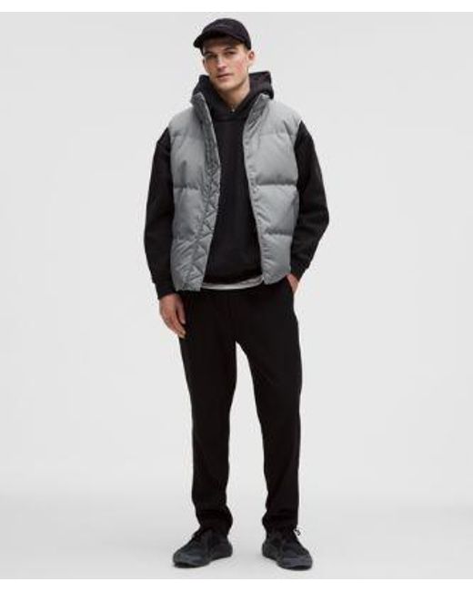 lululemon athletica Gray – Always Down Puffer Vest Tech Canvas – – Size Large for men