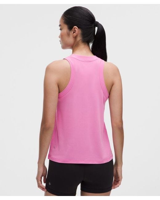 lululemon athletica Pink – Jersey Training Tank Top – – Size 4