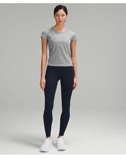 lululemon athletica Gray – Swiftly Tech Short-Sleeve Shirt 2.0 Race Length – / –