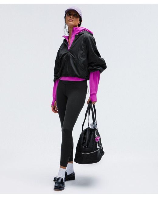 lululemon athletica Black Wunder Under Smoothcover High-Rise Tight 25"
