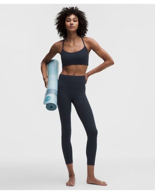 lululemon athletica Blue – Align No Line High-Rise Pant With Pockets – 25" – – Size 4