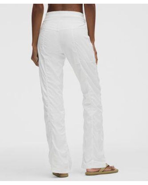 lululemon athletica White Dance Studio Mid-Rise Pant