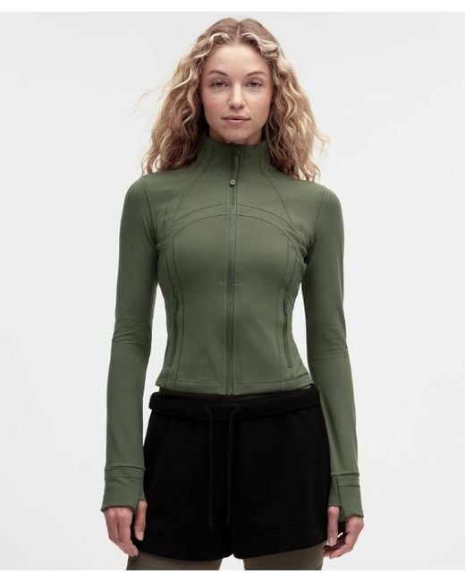 lululemon athletica Green Define Cropped Jacket