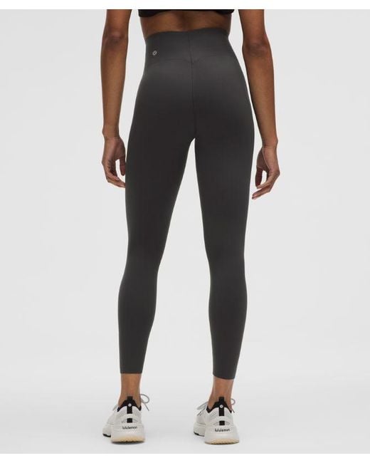 lululemon athletica Black Glow Up Super-High-Rise Tight 25"