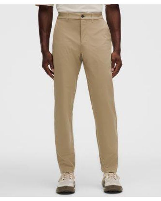lululemon athletica Natural Abc Classic-Fit Trouser 34L for men