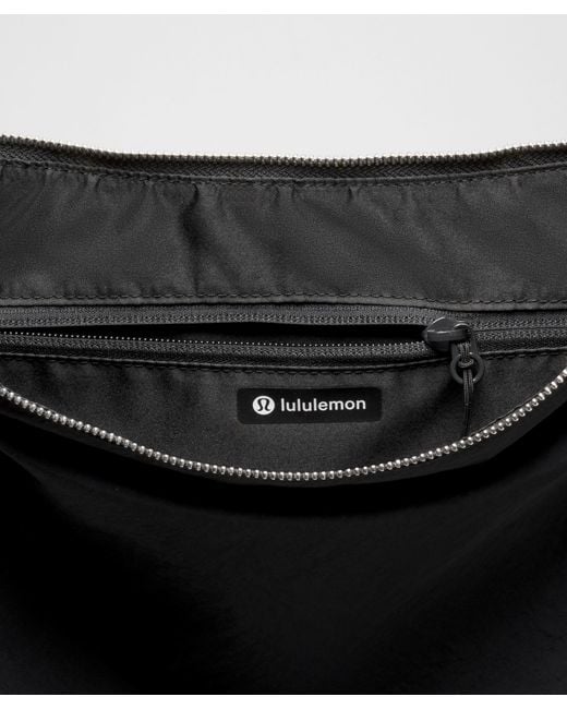 lululemon Convertible Ruched Strap Crossbody Bag 6.5L in Black | Lyst