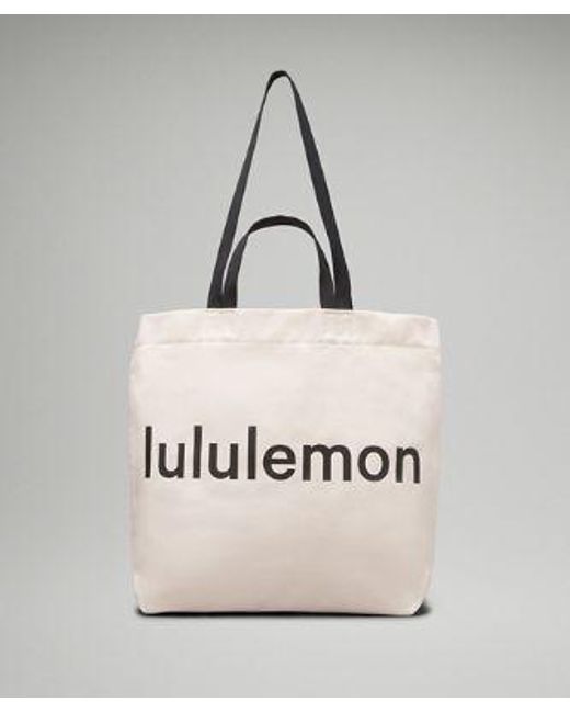 lululemon athletica Natural – Double-Handle Canvas Tote Bag 17L –