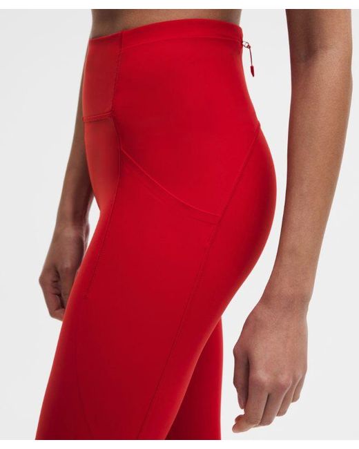 lululemon athletica Red Swift Speed High-Rise Tight 25"