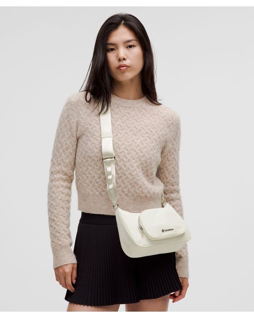 lululemon Crossbody Bag With Nano Pouch 2L in White | Lyst lululemon Crossbody Bag With Nano Pouch 2L in White | Lyst