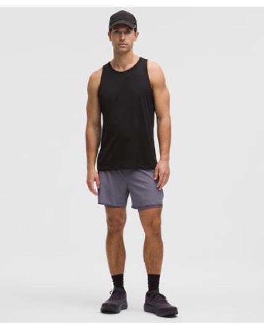 lululemon athletica Multicolor – Fast And Free Lined Running Shorts – 5" – – for men