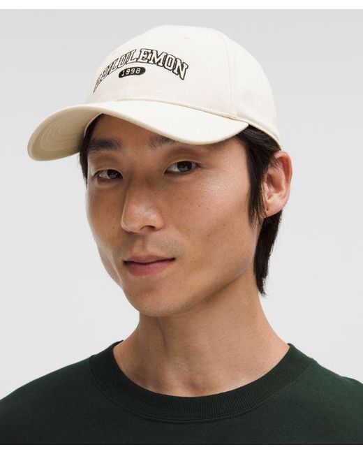 lululemon athletica White Structured Ball Cap
