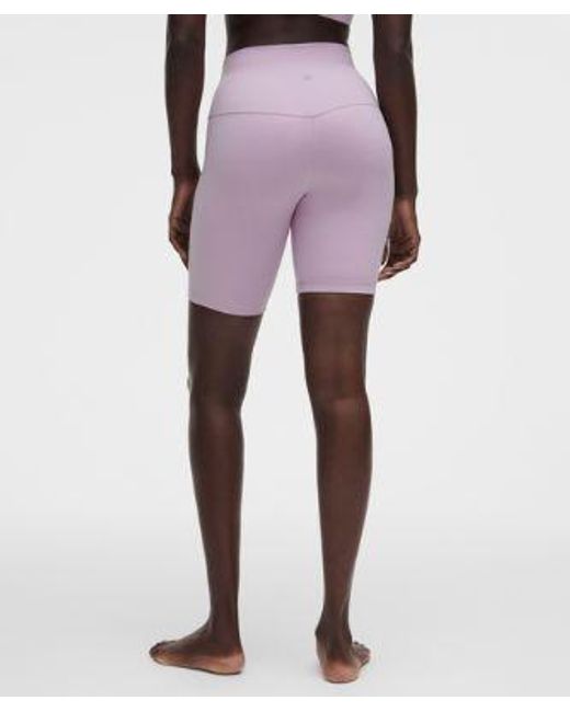 lululemon athletica Red Align High-Rise Short 8"
