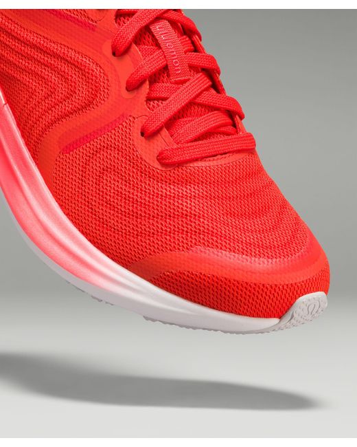 lululemon athletica Blissfeel 2 Running Shoes - Color Orange/red/white - Size 10