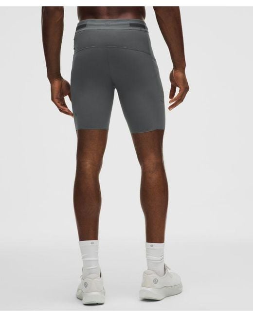 lululemon athletica Blue – Fast And Free Half Tights – 8" – – for men