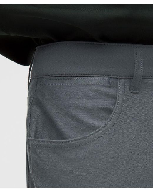 lululemon athletica Gray Easyfive Classic-Straight Pant 32L for men