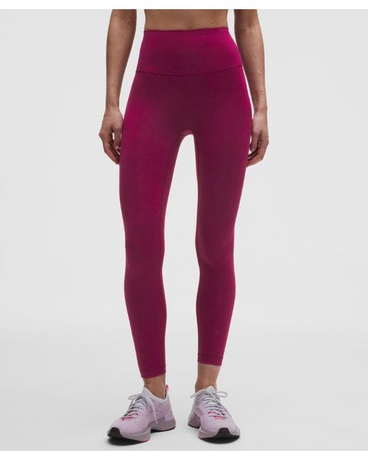 lululemon athletica Red – Wunder Train No Line High-Rise Tight Leggings – 25" – Size 4