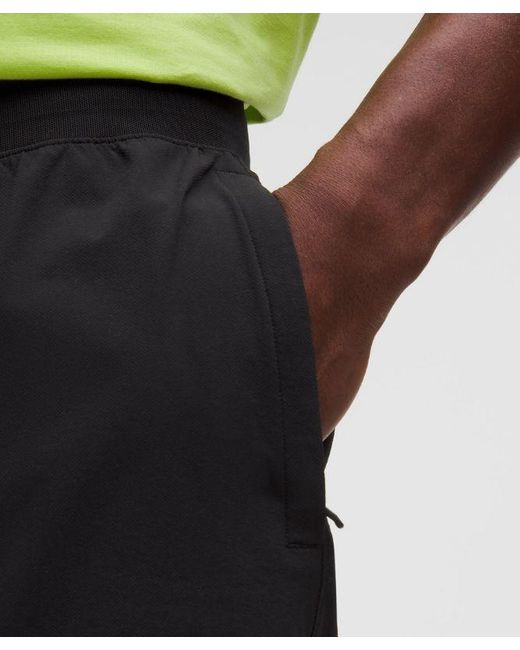 lululemon athletica Black License To Train Lined Short 7" for men