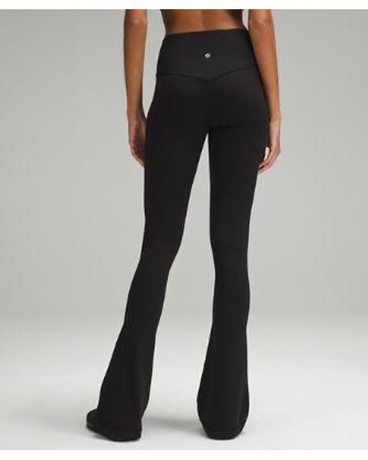lululemon athletica Black Aligntm Asymmetrical-waist Mini-flared Pants 32"