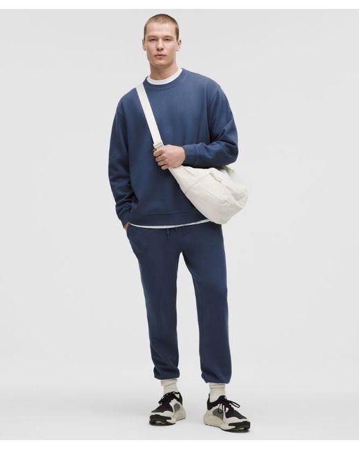lululemon athletica Blue Steady State Crew for men