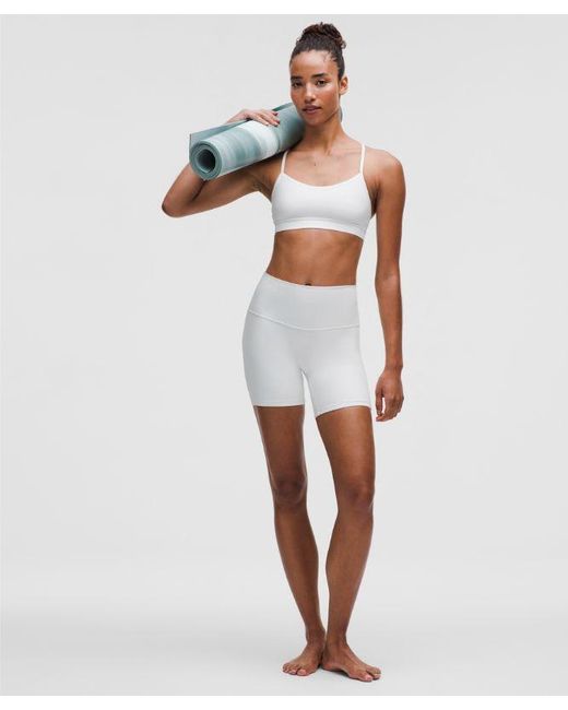 lululemon athletica White Align High-Rise Short 6"