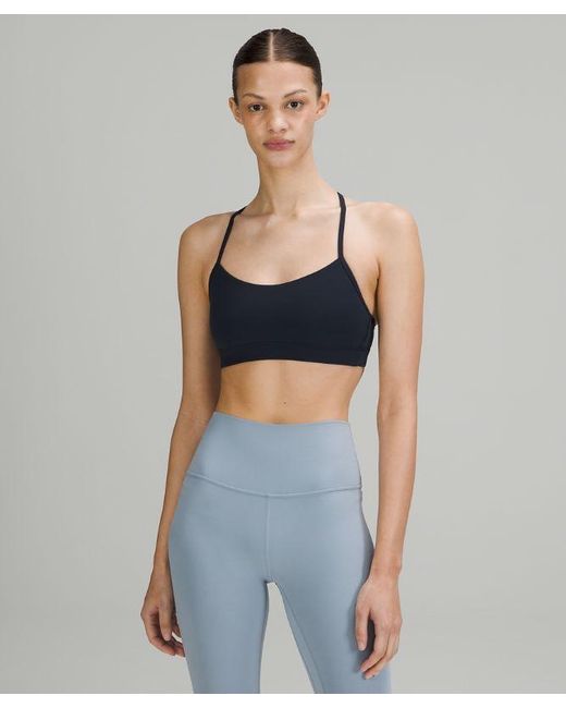 lululemon athletica Red – Flow Y Sports Bra Nulu Light Support, A–C Cups – –