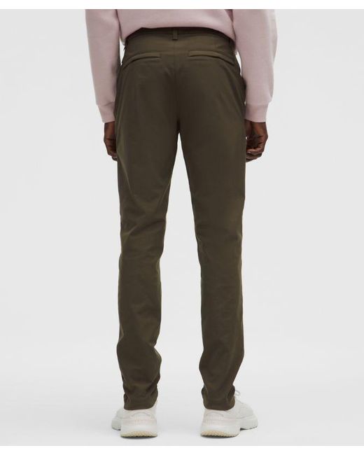 lululemon athletica Multicolor – Abc Slim-Fit Trousers 30L Warpstreme – – Size 12 for men