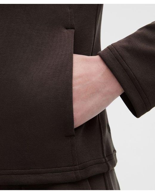 lululemon athletica Black – Lightweight Softstreme Full-Zip Hoodie – – Size Large
