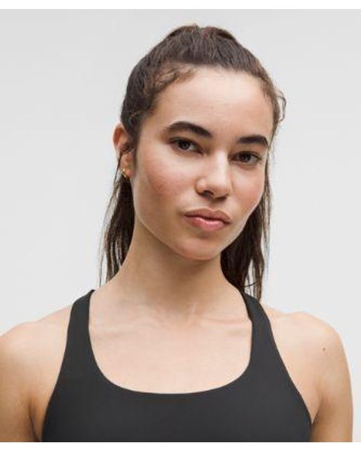 lululemon athletica Black Energy Bra Medium Support, B-D Cups