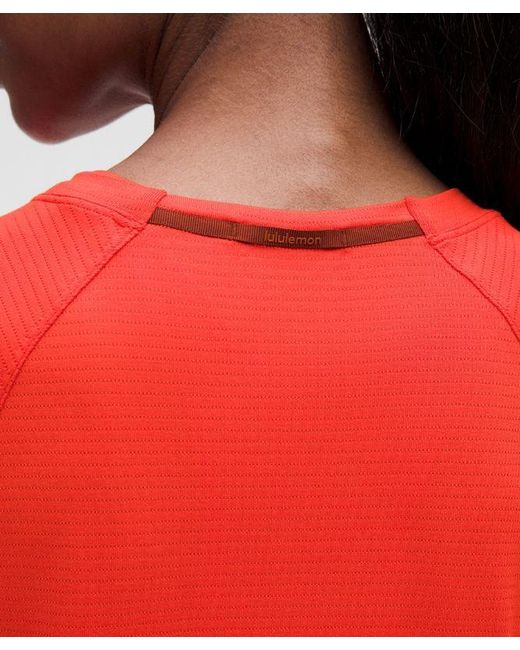 lululemon athletica Red License To Train Classic-Fit Long-Sleeve Shirt