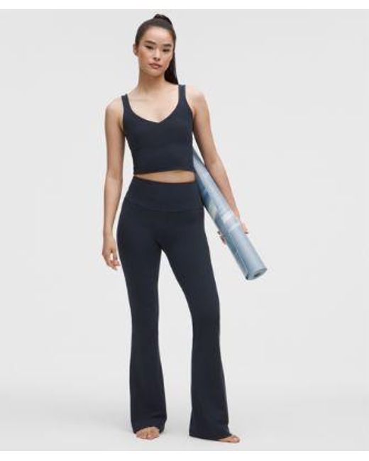 lululemon athletica Blue Groove Nulu Super-High-Rise Flared Pant