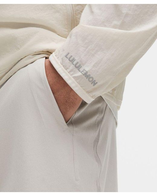 lululemon athletica Natural Pace Breaker Lined Short 7" for men
