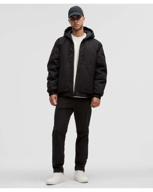 lululemon athletica Black – Reversible Insulated Hoodie – – Size Large for men