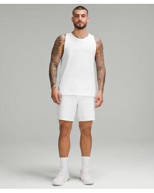 lululemon athletica White Zeroed In Linerless Shorts 7" for men