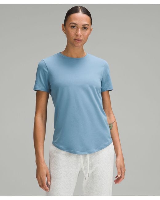 lululemon athletica Love Crewneck T-shirt - Color Blue - Size 20