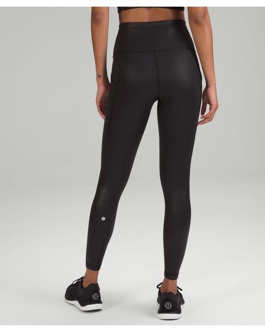  Lululemon Athletica Wunder Under High Rise Tight 25 7/8 Yoga  Pants (Black Luon, 2) : Clothing, Shoes & Jewelry