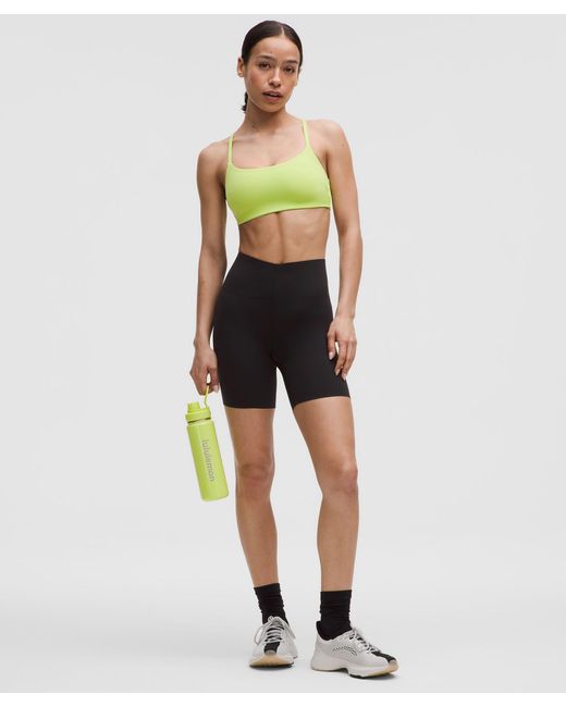 lululemon athletica Black – Glow Up Super-High-Rise Shorts – 6" – – Size 4