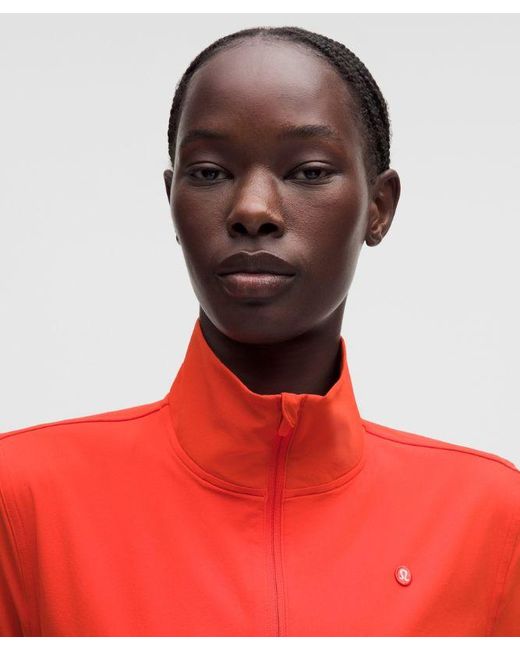 lululemon athletica Red Court Rival Tennis Track Jacket