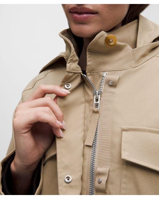 lululemon athletica Natural – Dryfield Utility Jacket – Color Khaki – Size Large