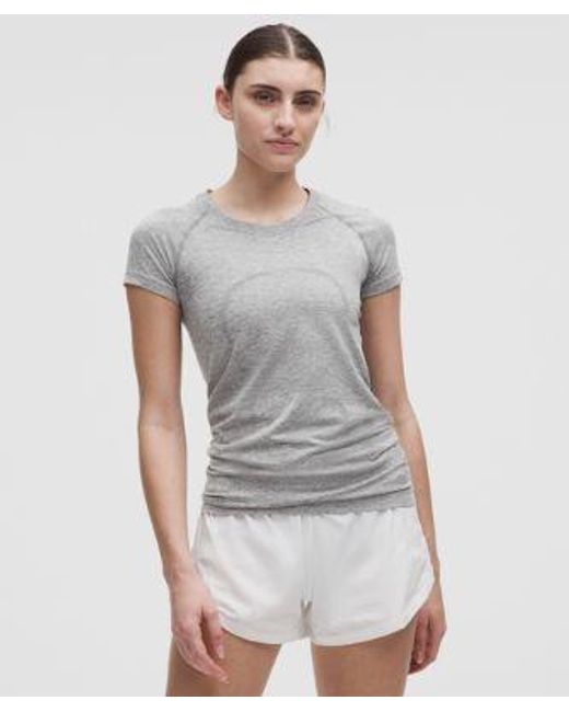 lululemon athletica Gray Swiftly Tech Long-Sleeve Shirt 2